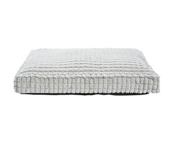 Dehner Lieblinge Kuschelkissen Alaska, rechteckig, grau