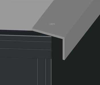 KGT Schneckenkante für Aluminium-Hochbeet 210, ca. B204/T90 cm