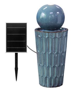 Dehner Keramik-Solarbrunnen Altona, ca. H72,5 cm