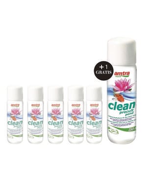 amtra Teichwasseraufbereiter Clean Procult Pond, 5+1 x 250 ml