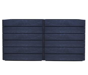 Garantia Kunststoff-Hochbeet Ergo Quadro Stone inkl. Wassersparsystem