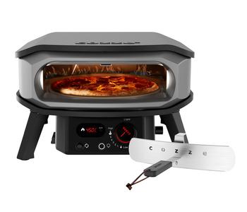 Cozze Gas-Pizzaofen Premium Rotate 34 cm (13"), mit Thermometer inkl. Pizzastein, ca. B53/H32/T56 cm