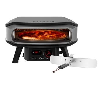 Cozze Gas-Pizzaofen Premium Rotate 42 cm (17"), mit Thermometer inkl. Pizzastein, ca. B60,5/H33/T62,5 cm