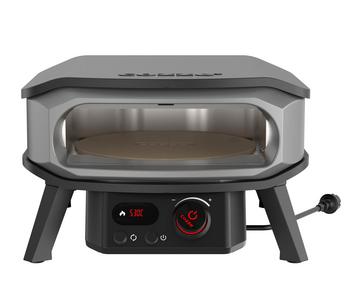 Cozze elektischer Pizzaofen Premium Rotate 34 cm (13"), mit Thermometer inkl. Pizzastein, ca. B53/H32/T56 cm