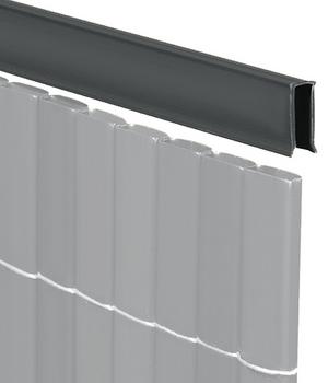 Videx Abdeck-U-Profil für Sichtschutz Rügen, ca. B150/H2/T1 cm