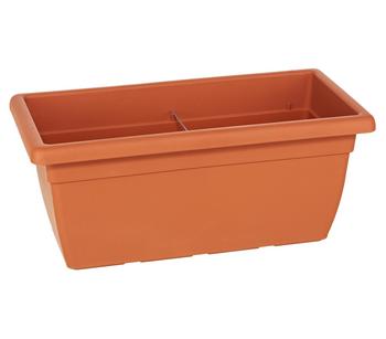 Vasar Kunststoff-Kasten Akea, rechteckig, Orange - Kunststoff