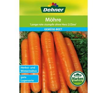 Dehner Samen Möhre 'Lange rote stumpfe ohne Herz 2/Zino'