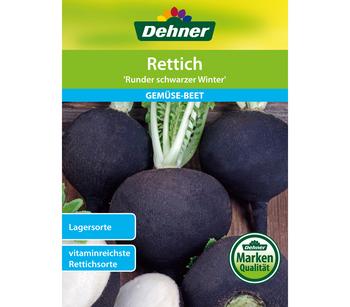 Dehner Samen Rettich `Runder schwarzer Winter`