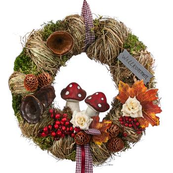 Dehner Türkranz Glückspilz, ca. Ø28 cm