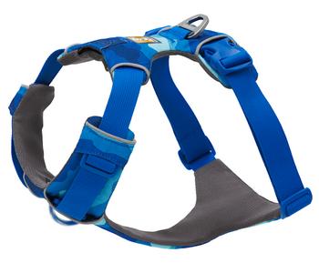 RUFFWEAR Hundegeschirr Front Range , Hellblau - Polyester / Aluminium