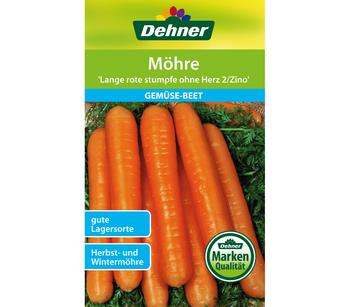 Dehner Samen Möhre 'Lange rote stumpfe ohne Herz 2/Zino'