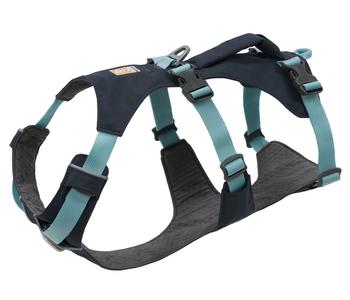 RUFFWEAR Hundegeschirr Flagline Harness 2.0, Grau - Polyester / Aluminium Nylon Polyethylen
