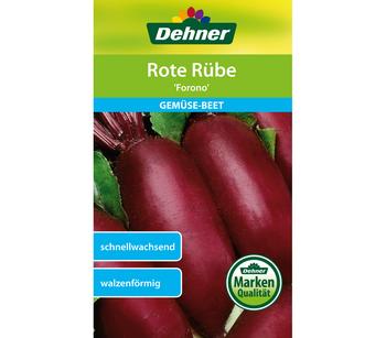 2 x Dehner Samen Rote Rübe 'Forono' - Mindestbestellmenge: 2 Stk.