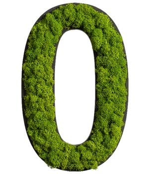 styleGREEN Zahlen aus Islandmoos, ca. H25 cm