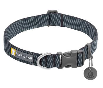 RUFFWEAR Hundehalsband Hi & Light Collar, Grau - Polyethylen / Aluminium Silikon