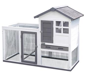 KERBL Nagerheim Freetime Luke, weiß, ca. B127/H98/T62 cm