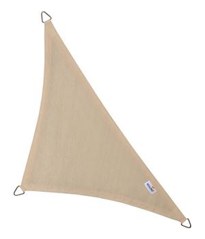 Nesling Sonnensegel Coolfit, dreieckig, ca. B500/T710 cm, Creme - Polyethylen