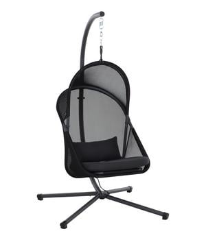 Siena Garden Hängesessel Yobaya, Schwarz