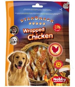 Nobby® Hundesnack StarSnack Wrapped Chicken, 375 g