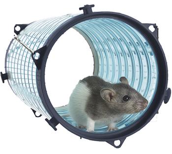 Savic Nager-Röhre Giant Tube, blau, ca. Ø11/H31 cm