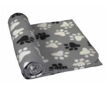 Nobby Kuscheldecke Fleece Plaid Pippa Classic, rechteckig, ca. B150/T100 cm, Grau - Polyester