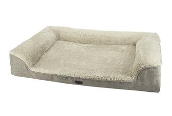Nobby Orthopädisches Komfortsofa Calbu, rechteckig, beige, ca. B100/H19/T65 cm
