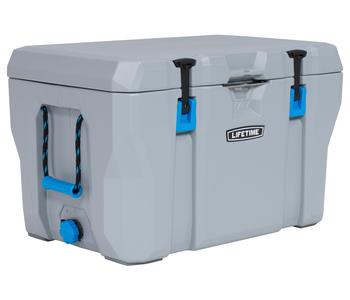 Lifetime Kühlbox, Grau - Polypropylen / Nylon
