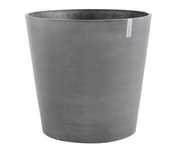 Ecopots Kunststoff-Topf Amsterdam mit Rollen, rund