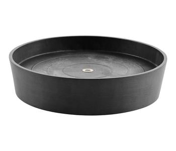 Ecopots Kunststoff-Untersetzer Amsterdam, rund, mit Rollen