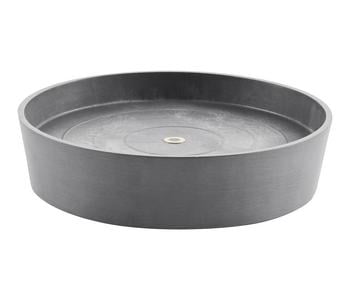 Ecopots Kunststoff-Untersetzer Amsterdam, rund, mit Rollen