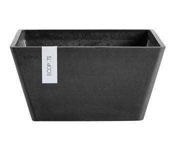 Ecopots Kunststoff-Topf Berlin, quadratisch