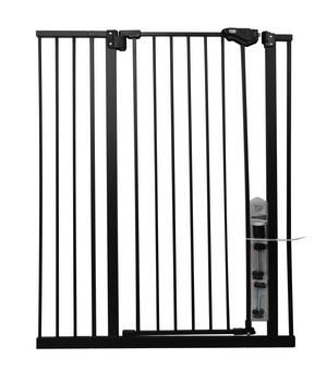 Dehner Lieblinge Treppenschutzgitter, grau, ca. B74-96,5/H104 cm - Metall