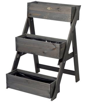 dobar Holz-Pflanztreppe, ca. B70/H90/T60 cm