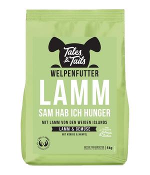 Tales & Tails Trockenfutter für Hunde LammSam hab ich Hunger Welpen