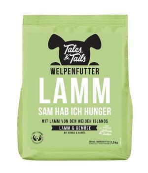 Tales & Tails Trockenfutter für Hunde LammSam hab ich Hunger Welpen