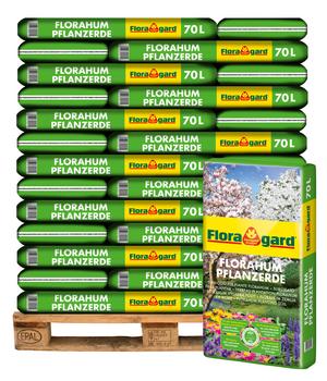 Floragard Florahum Pflanzerde, 36 x 70 l