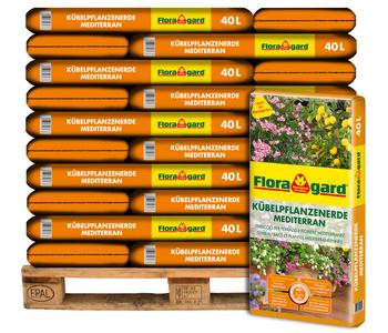 Floragard Kübelpflanzenerde mediterran, 60 x 40 l