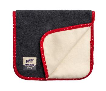 bunny® NATURE Bedding Einstreumatte Easy Mini, anthrazit/rot, ca. B48/H28 cm