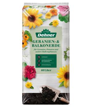 Dehner Geranien- & Balkonerde, 40 l