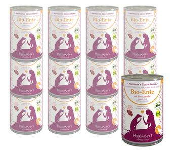 Herrmann's Nassfutter für Hunde Classic Menü Bio