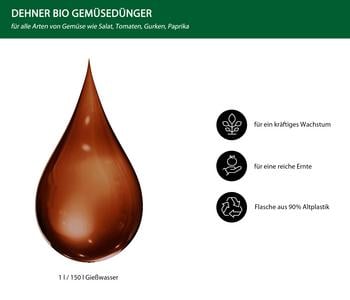 Dehner Bio Gemse-Dnger, flssig, 1 l | Dehner