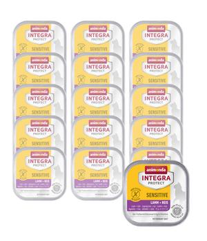 animonda INTEGRA PROTECT Nassfutter für Katzen Sensitive, Adult, 16 x 100 g