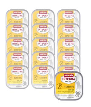 animonda INTEGRA PROTECT Nassfutter für Katzen Sensitive, Adult, 16 x 100 g