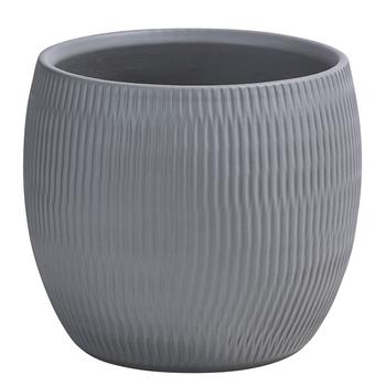 Dehner Keramik-Übertopf Ihno, bauchig