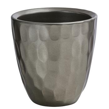 Dehner Keramik-Übertopf Quinn, konisch, ca. Ø14 cm