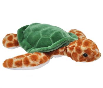 WILD REPUBLIC® Stofftier Meeresschildkröte, ca. B36/H8 cm