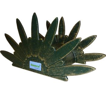 Tomco Schlauchhalter Tirol, Grün / Gold - Aluminium
