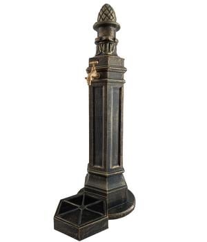 Tomco Aluminium-Standbrunnen Schönbrunn, ca. H100 cm, Gold - Aluminium
