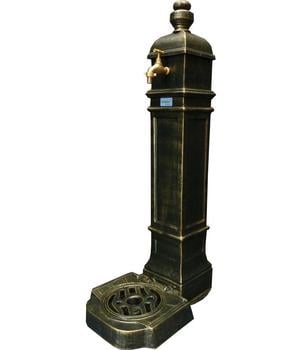 Tomco Aluminium-Standbrunnen Belvedere, ca. H100 cm, Gold - Aluminium
