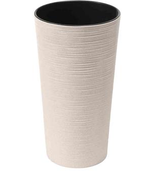 Siena Garden Kunststoff-Topf ECO Locon, konisch, ca. Ø30/H57 cm